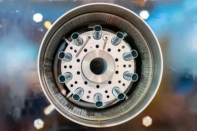 용광로 출구 가스 온도